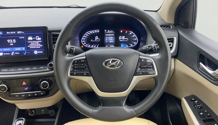 2020 Hyundai Verna SX 1.5 VTVT IVT, Petrol, Automatic, 41,237 km, Steering Wheel Close Up
