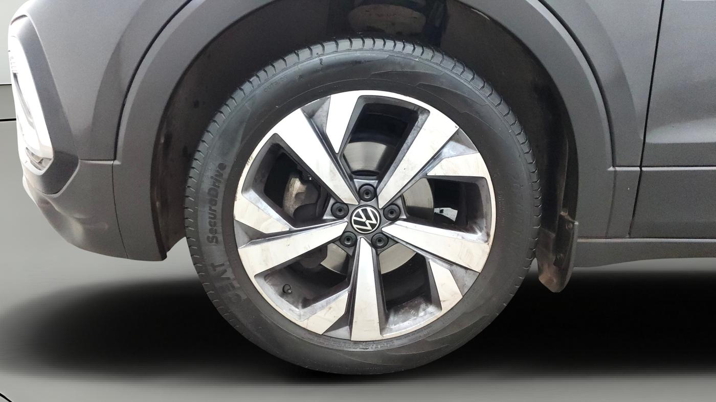 2023 Volkswagen TAIGUN TOPLINE 1.0 TSI AT, Petrol, Automatic, 33,166 km, Left Front Wheel
