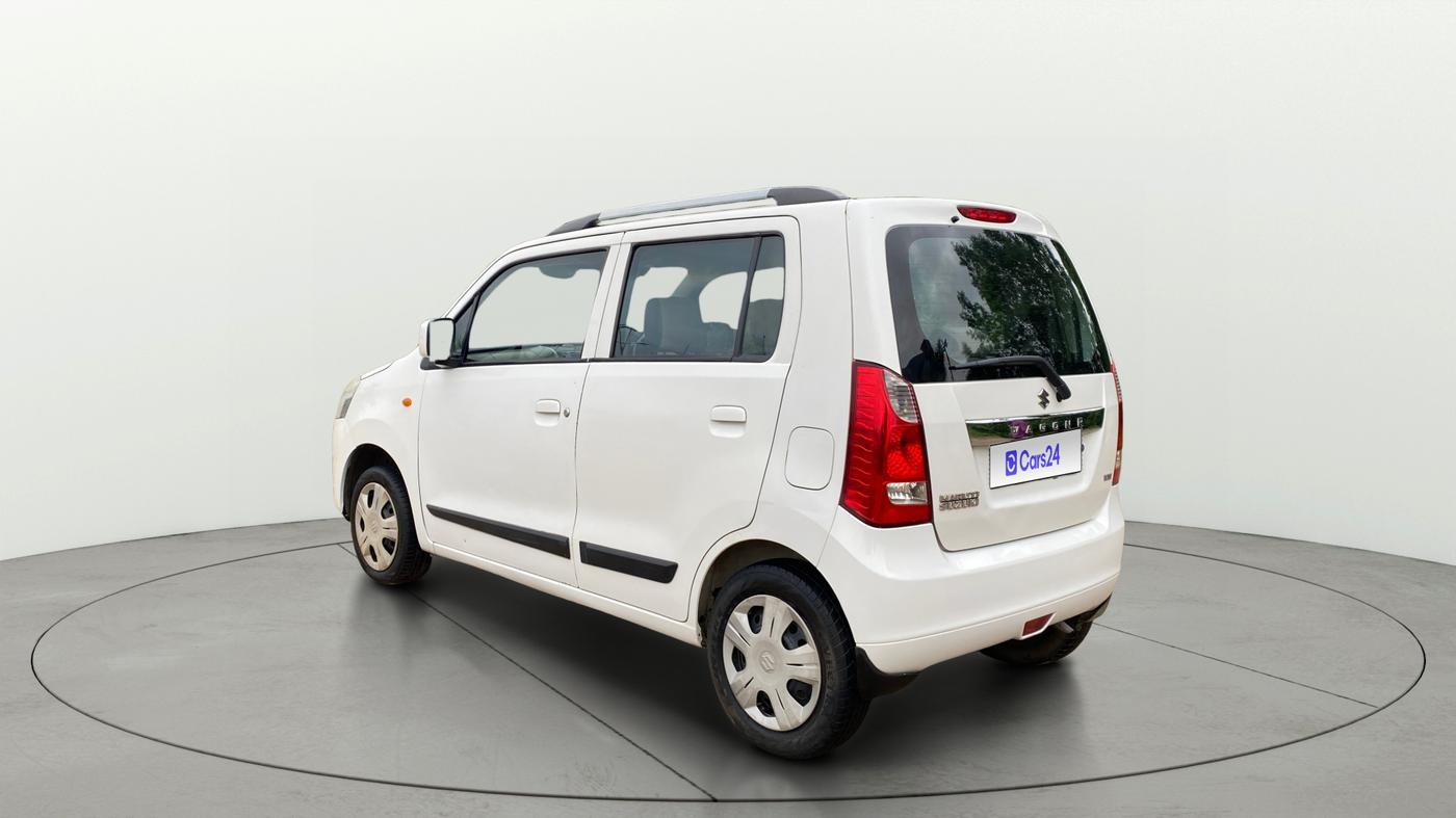 2016 Maruti Wagon R 1.0 VXI, CNG, Manual, 79,251 km, Left Back Diagonal