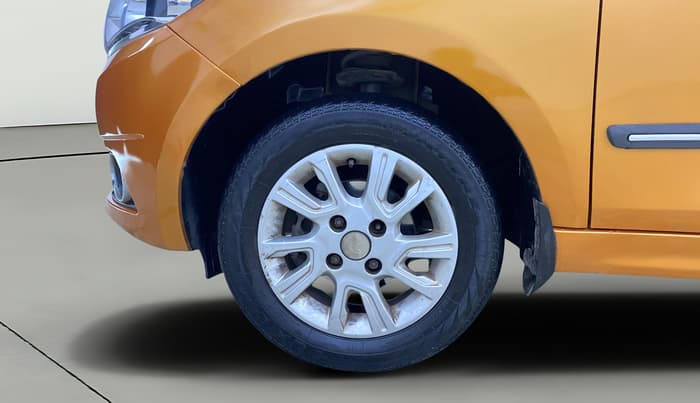 2017 Tata Tiago XZA PETROL, Petrol, Automatic, 58,964 km, Left Front Wheel