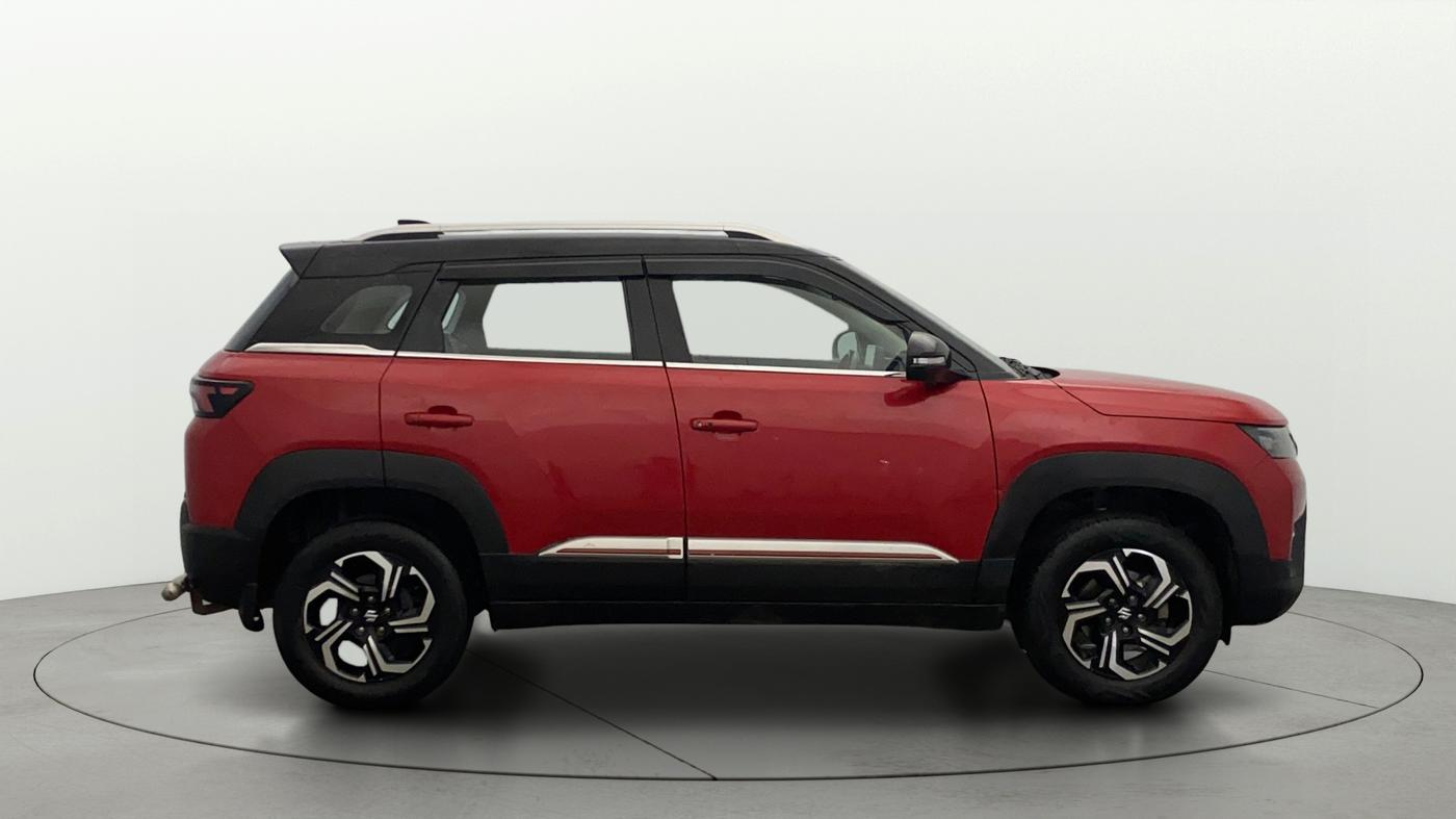 2022 Maruti BREZZA ZXI + SMART HYBRID, Petrol, Manual, 1,23,851 km, Right Side View