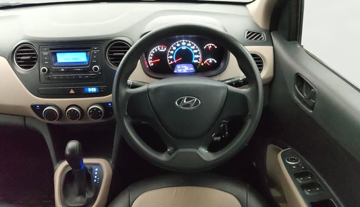 2016 Hyundai Grand i10 MAGNA AT 1.2 KAPPA VTVT, Petrol, Automatic, 49,069 km, Steering Wheel Close Up