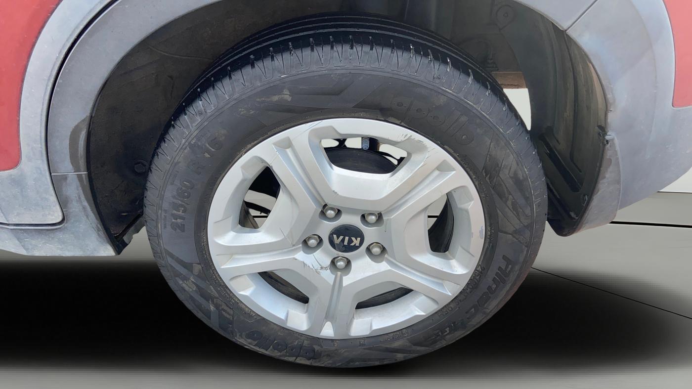 2021 KIA SONET HTX 1.0 IMT, Petrol, Manual, 59,778 km, Left Rear Wheel