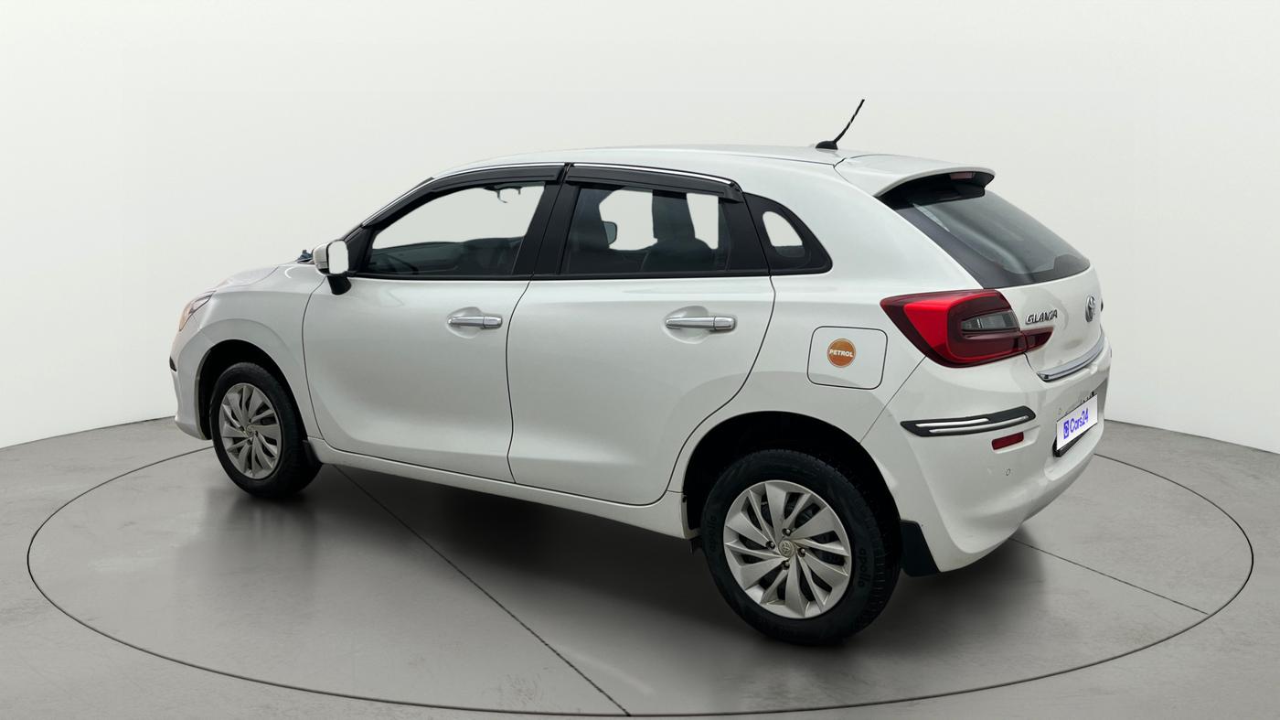 2023 Toyota Glanza S, Petrol, Manual, 23,363 km, Left Back Diagonal