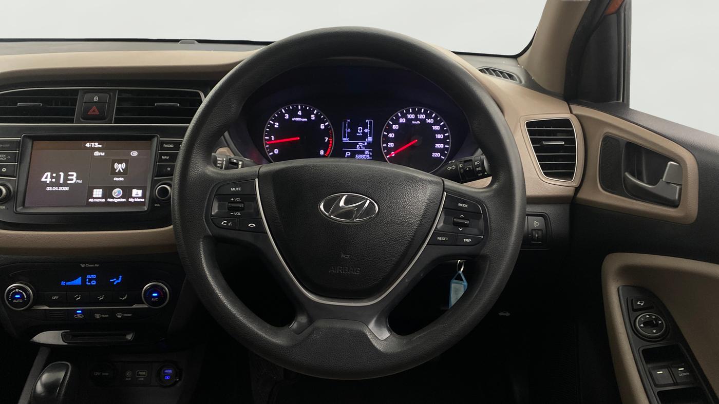 2018 Hyundai Elite i20 ASTA 1.2  CVT, Petrol, Automatic, 68,806 km, Steering Wheel Close Up