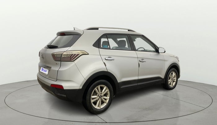2017 Hyundai Creta SX PLUS 1.6 PETROL, Petrol, Manual, 1,08,218 km, Right Back Diagonal