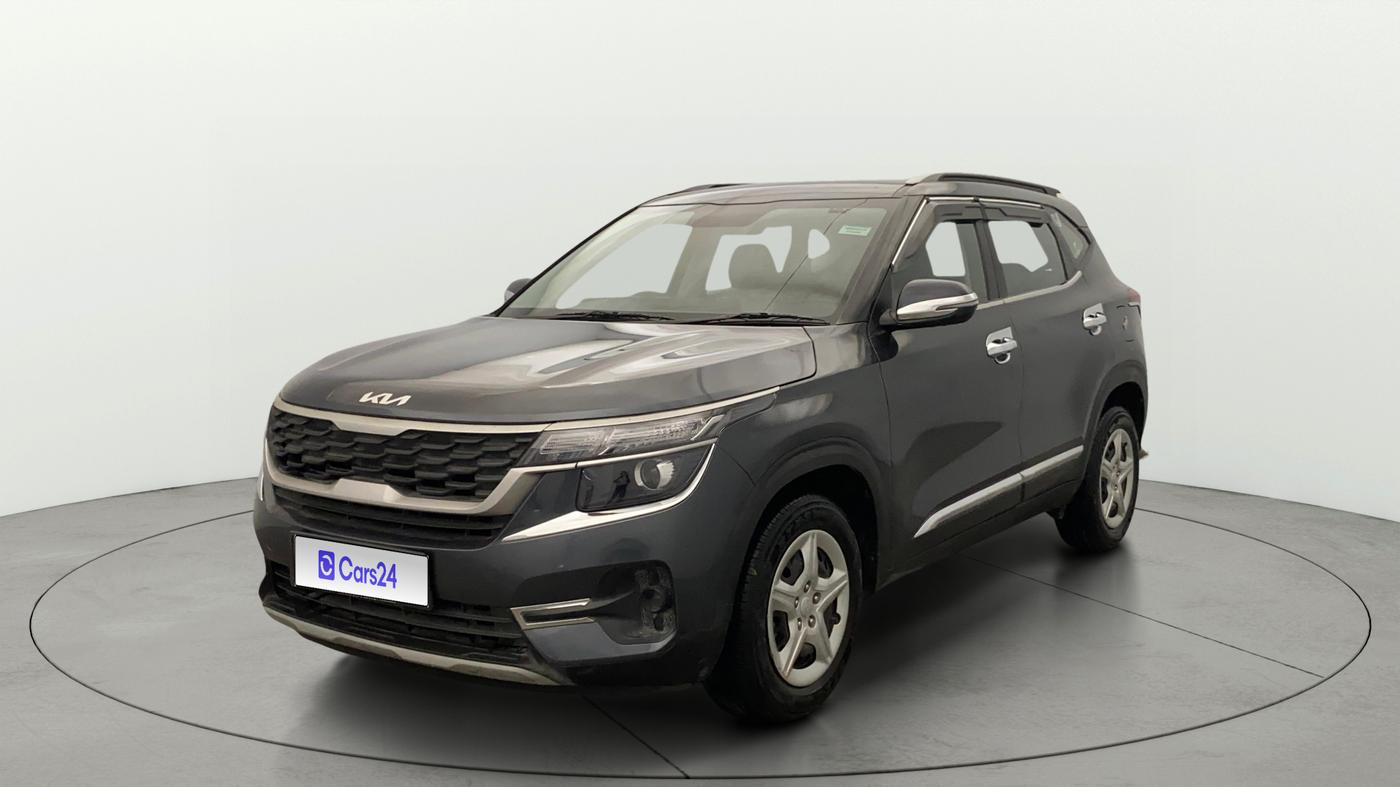 2021 KIA SELTOS HTK 1.5 DIESEL, Diesel, Manual, 1,07,459 km, Left Front Diagonal