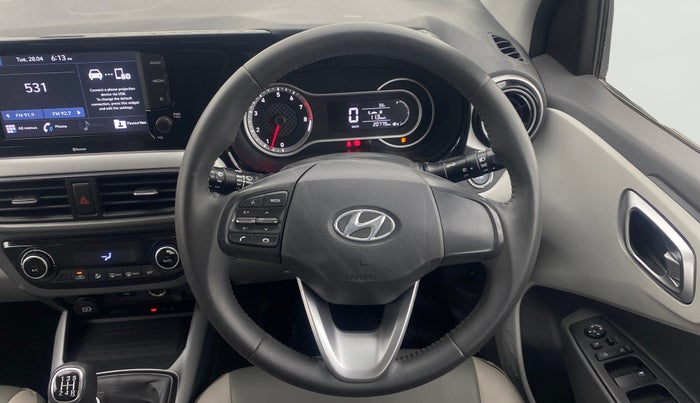 2020 Hyundai GRAND I10 NIOS ASTA 1.2 KAPPA VTVT, Petrol, Manual, 20,778 km, Steering Wheel Close Up