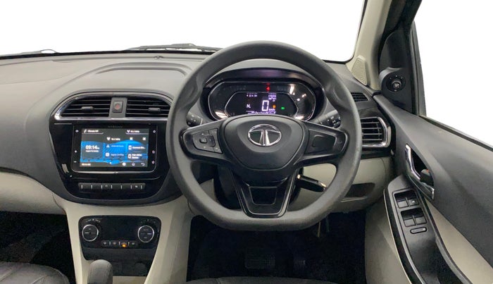 2023 Tata TIGOR XZA PLUS PETROL, Petrol, Automatic, 32,863 km, Steering Wheel Close Up
