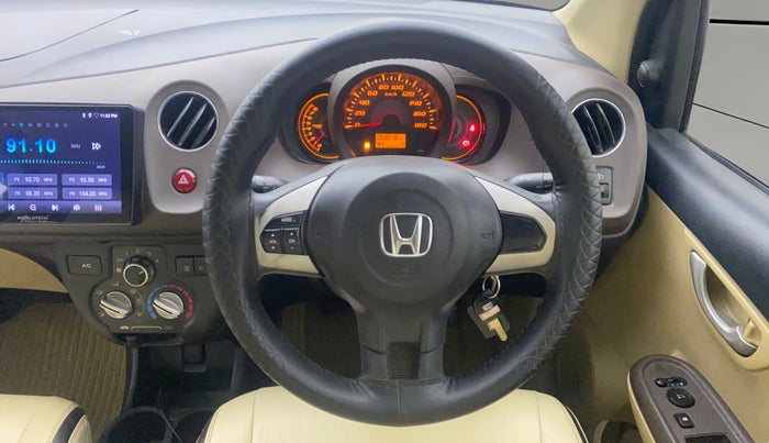 2013 Honda Amaze 1.2L I-VTEC VX, Petrol, Manual, 68,584 km, Steering Wheel Close Up