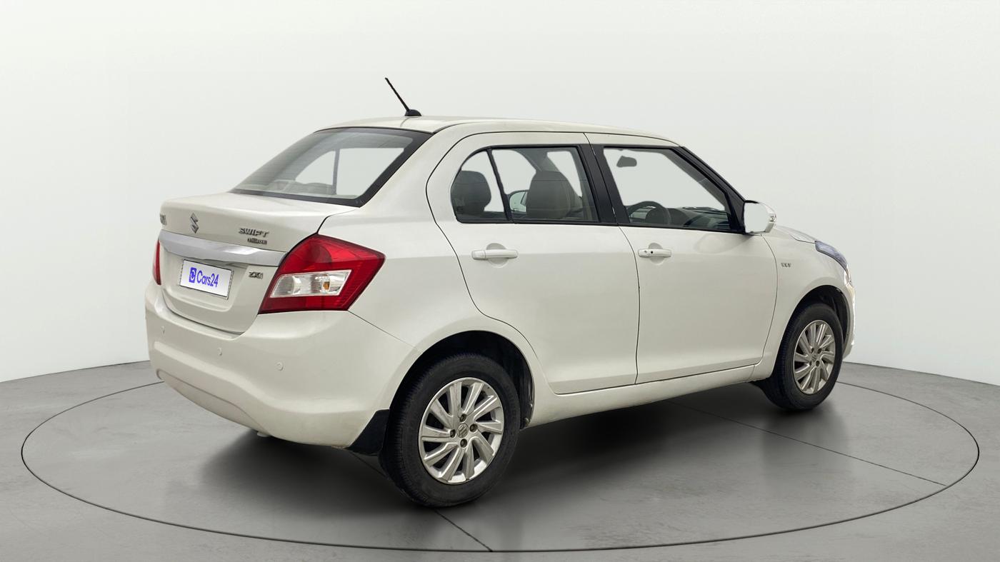 2016 Maruti Swift Dzire ZXI, Petrol, Manual, 55,610 km, Right Back Diagonal