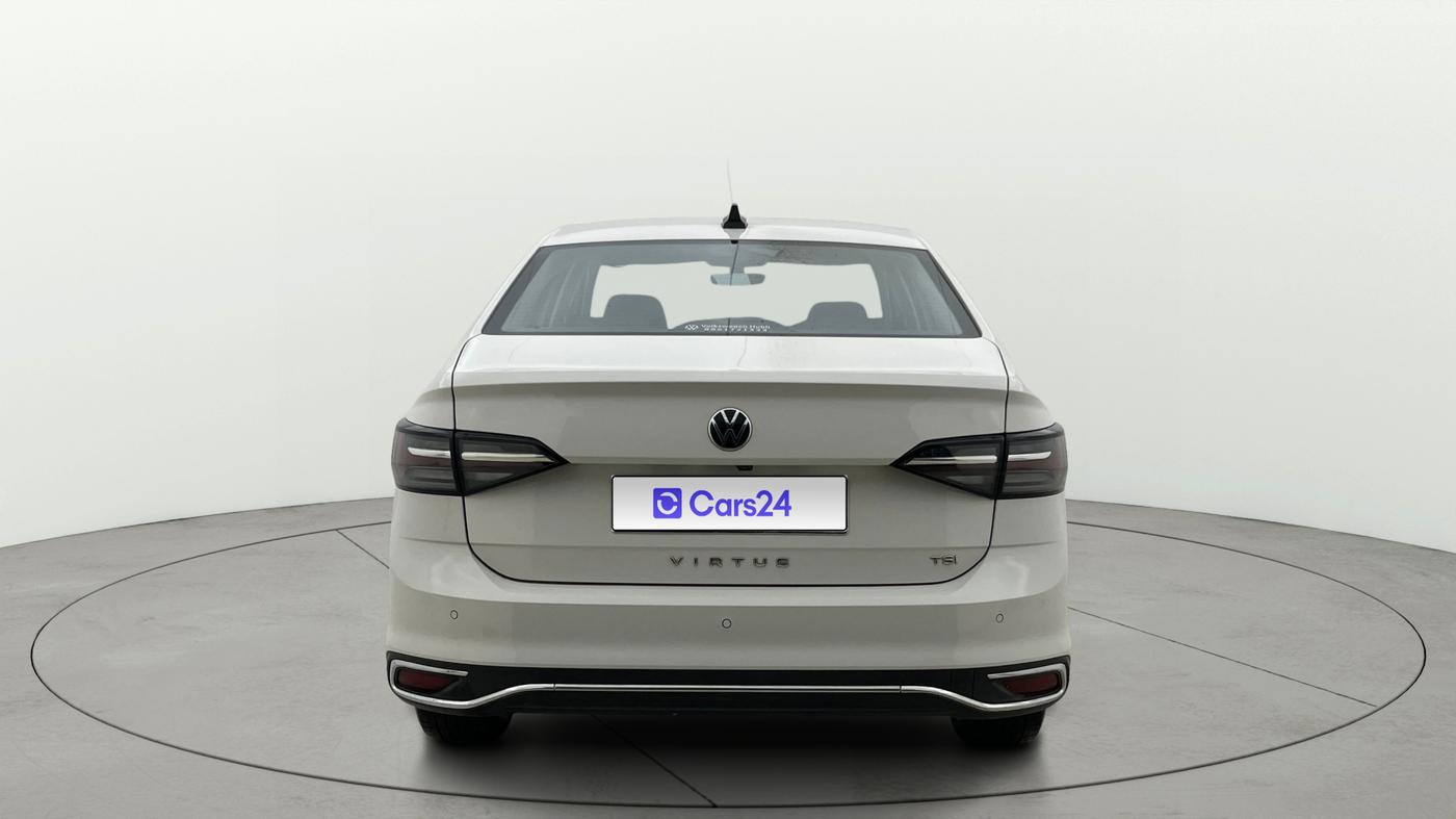 2023 Volkswagen VIRTUS TOPLINE TSI 1.0 MT, Petrol, Manual, 30,202 km, Back/Rear