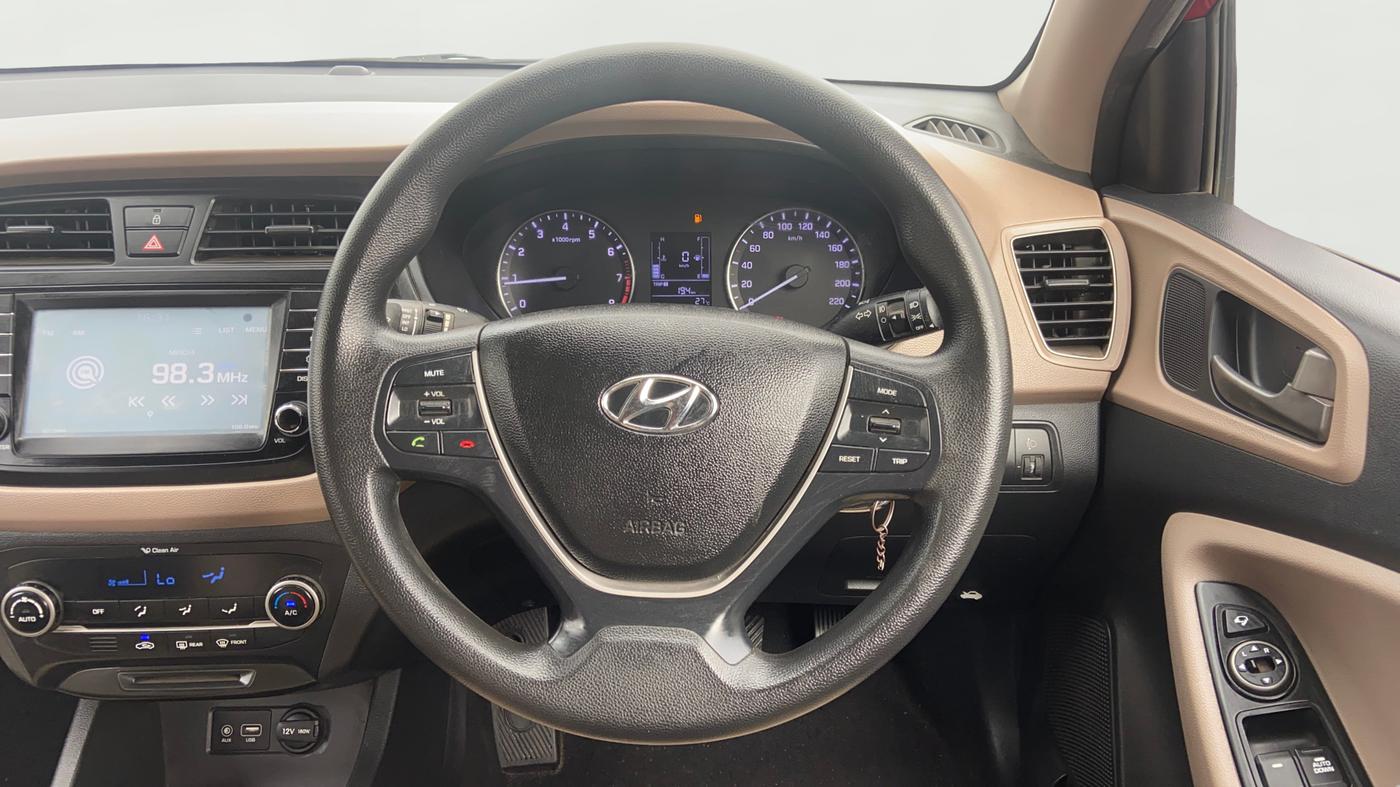 2017 Hyundai Elite i20 ASTA 1.2, Petrol, Manual, 88,765 km, Steering Wheel Close Up