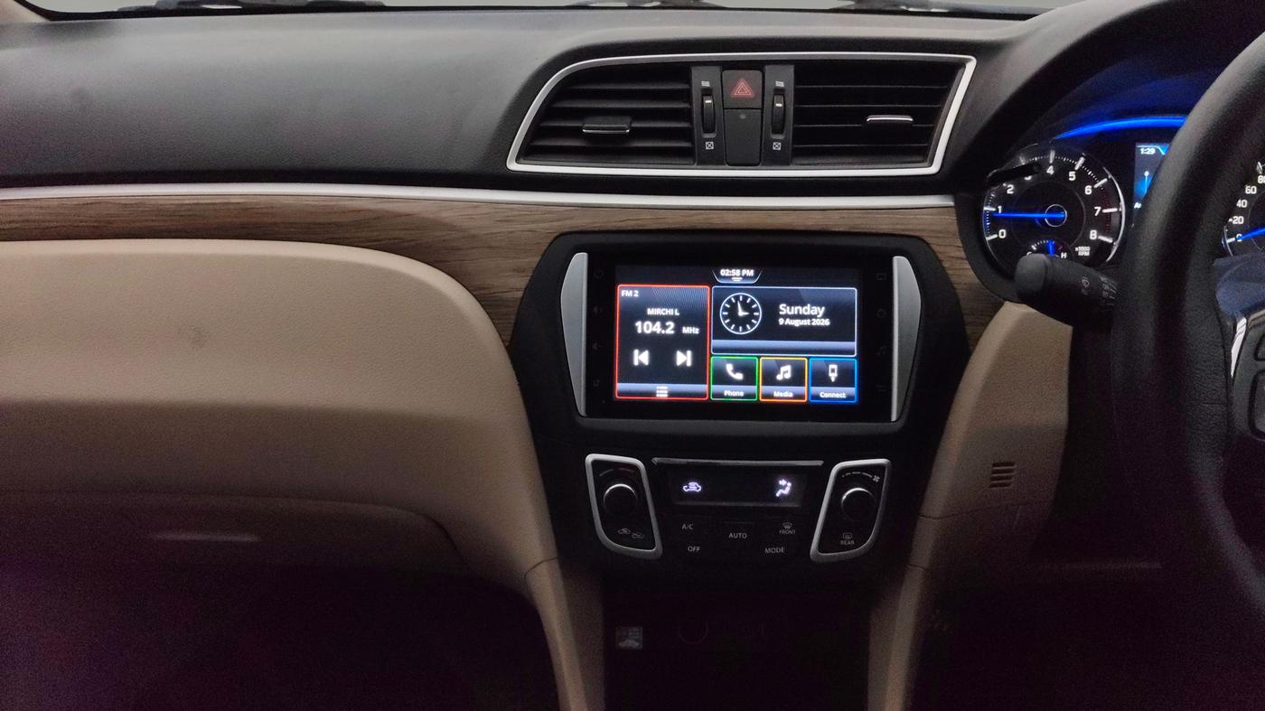 2024 Maruti Ciaz ALPHA 1.5 SHVS PETROL, Petrol, Manual, 23,956 km, Air Conditioner