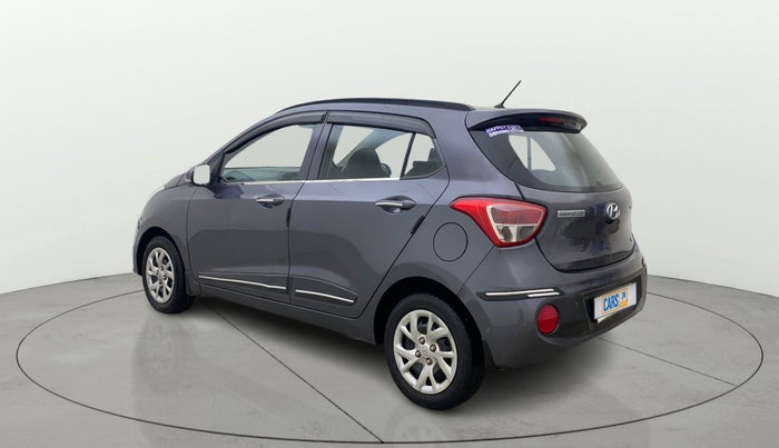 2018 Hyundai Grand i10 SPORTZ 1.2 KAPPA VTVT, Petrol, Manual, 65,864 km, Left Back Diagonal