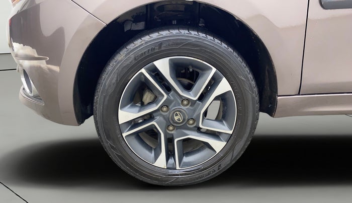 2018 Tata TIGOR XZA PETROL, Petrol, Automatic, 78,418 km, Left Front Wheel