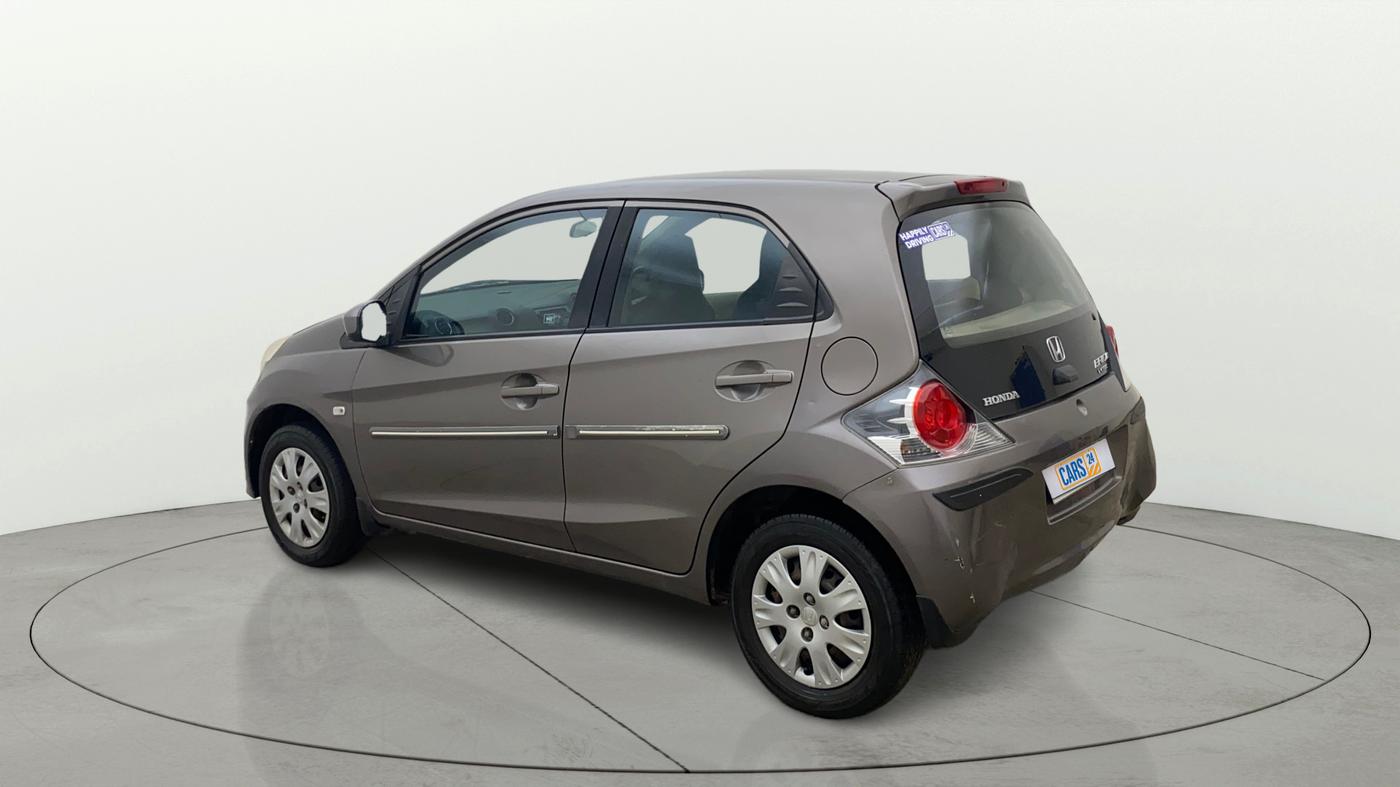 2013 Honda Brio S MT, Petrol, Manual, 1,01,790 km, Left Back Diagonal