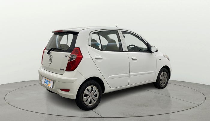 2012 Hyundai i10 SPORTZ 1.2 AT, Petrol, Automatic, 45,033 km, Right Back Diagonal