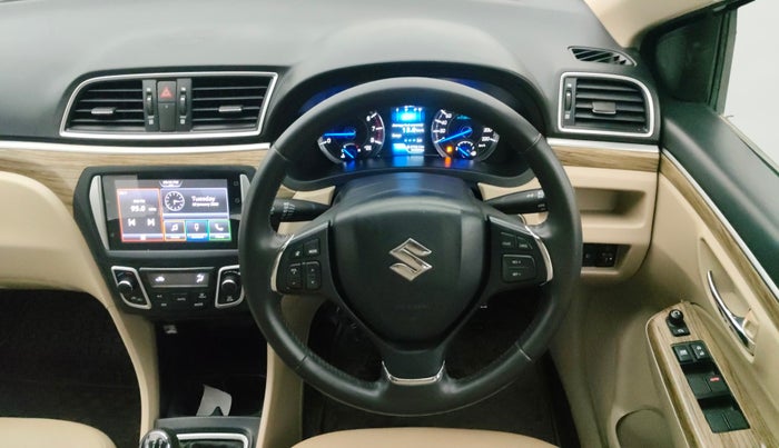 2021 Maruti Ciaz ALPHA 1.5 SHVS PETROL, Petrol, Manual, 34,393 km, Steering Wheel Close Up