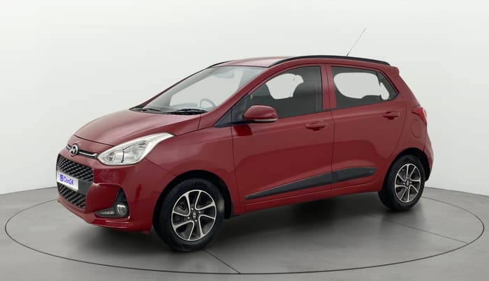 2017 Hyundai Grand i10 SPORTZ (O) AT 1.2 KAPPA VTVT, Petrol, Automatic, 61,109 km, Left Front Diagonal
