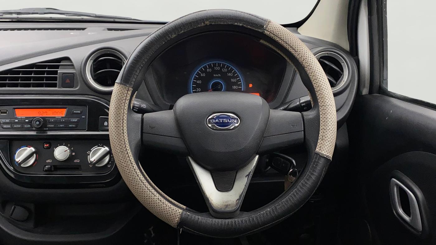 2018 Datsun Redi Go T (O), Petrol, Manual, 71,047 km, Steering Wheel Close Up