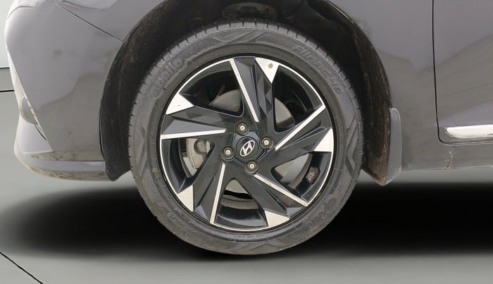 2022 Hyundai Verna SX (O) 1.0 TURBO DCT, Petrol, Automatic, 41,686 km, Left Front Wheel