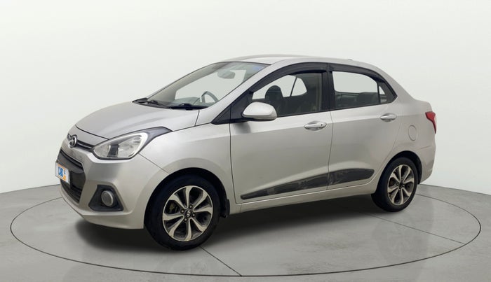 2014 Hyundai Xcent SX AT 1.2 (O), Petrol, Automatic, 1,09,489 km, Left Front Diagonal