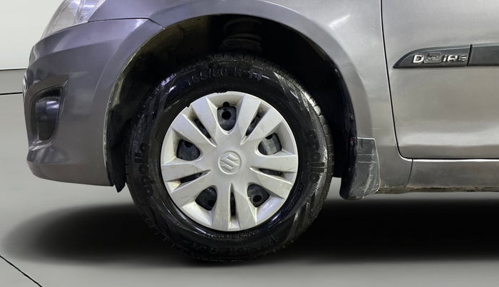 2014 Maruti Swift Dzire VXI, Petrol, Manual, 60,371 km, Left Front Wheel