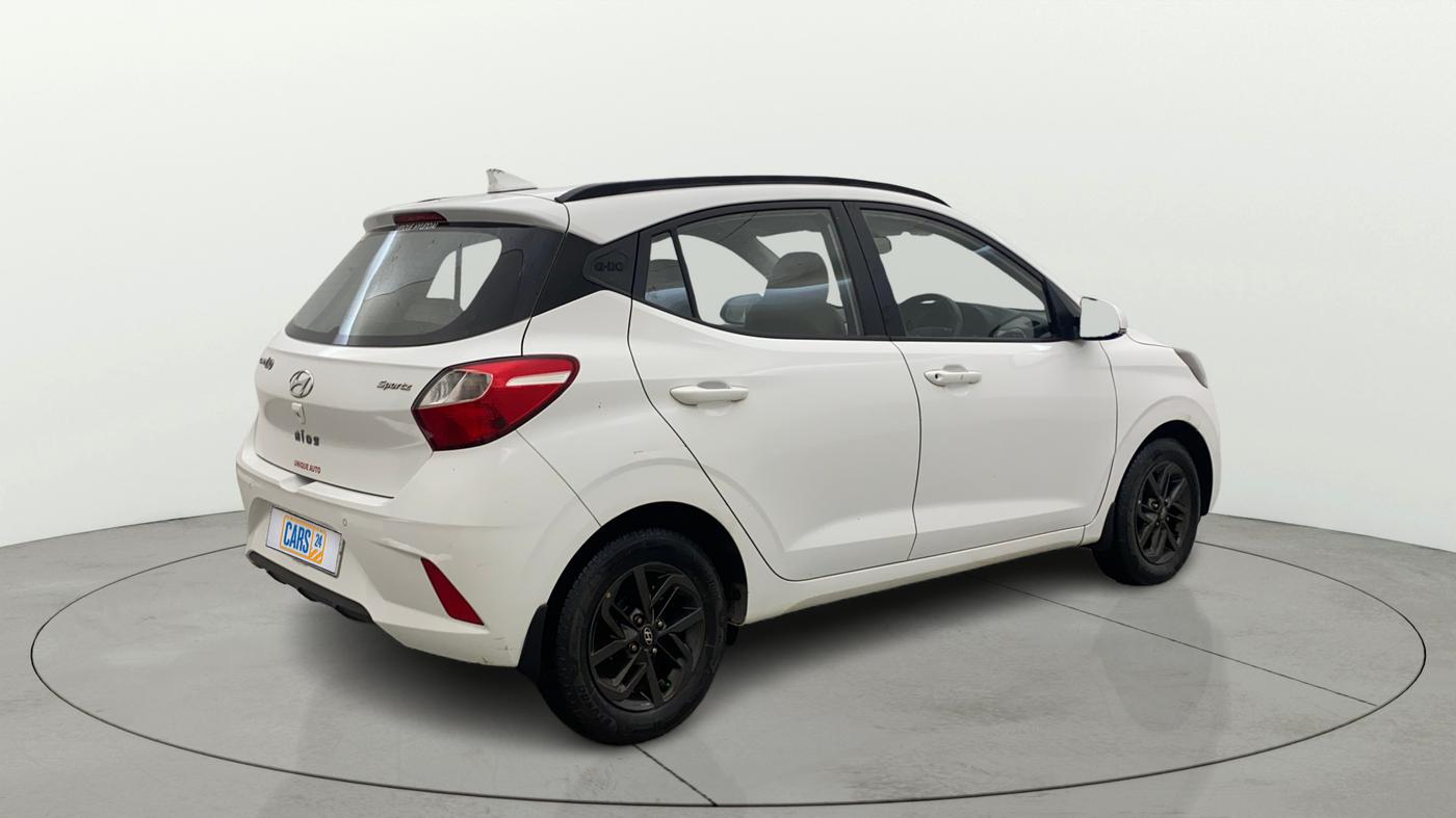 2019 Hyundai GRAND I10 NIOS SPORTZ 1.2 KAPPA VTVT, Petrol, Manual, 86,667 km, Right Back Diagonal