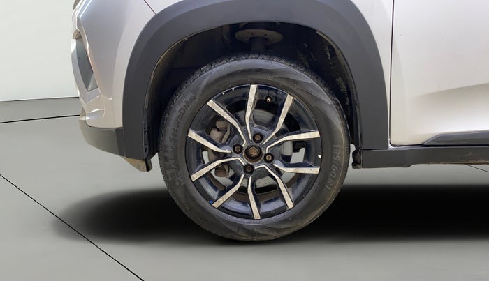 2017 Mahindra KUV 100 NXT K8 P 6 STR, Petrol, Manual, 23,027 km, Left Front Wheel