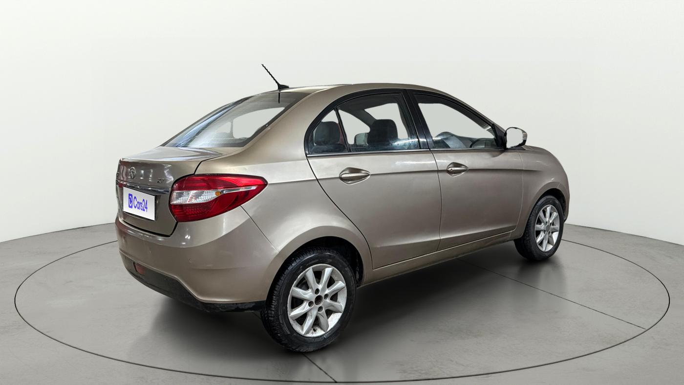 2014 Tata Zest XT PETROL, Petrol, Manual, 74,150 km, Right Back Diagonal