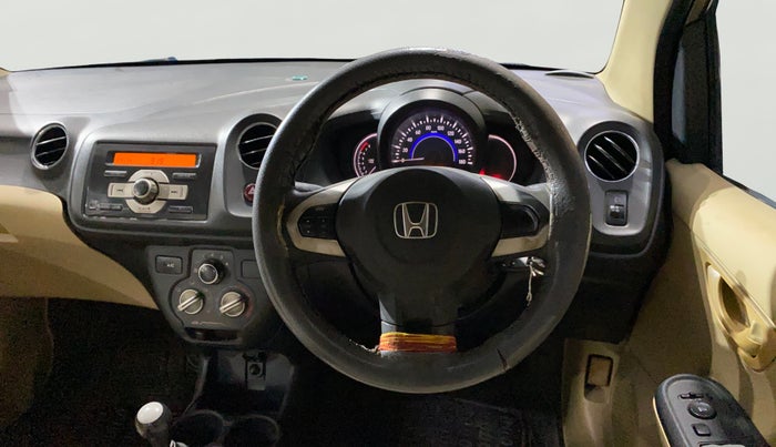 2015 Honda Amaze 1.2L I-VTEC S, Petrol, Manual, 89,058 km, Steering Wheel Close Up