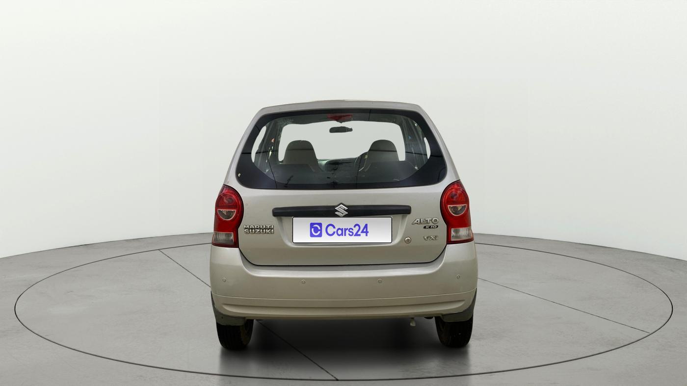 2013 Maruti Alto K10 VXI, Petrol, Manual, 7,648 km, Back/Rear