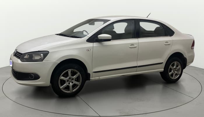2014 Volkswagen Vento HIGHLINE DIESEL 1.6, Diesel, Manual, 1,05,013 km, Left Front Diagonal