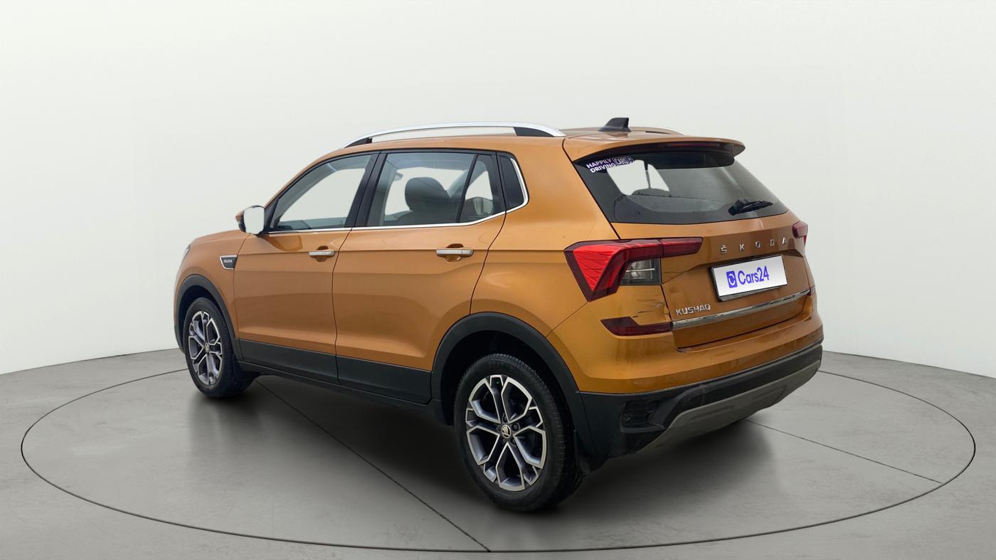 2022 Skoda KUSHAQ STYLE 1.0L TSI MT, Petrol, Manual, 49,524 km, Left Back Diagonal