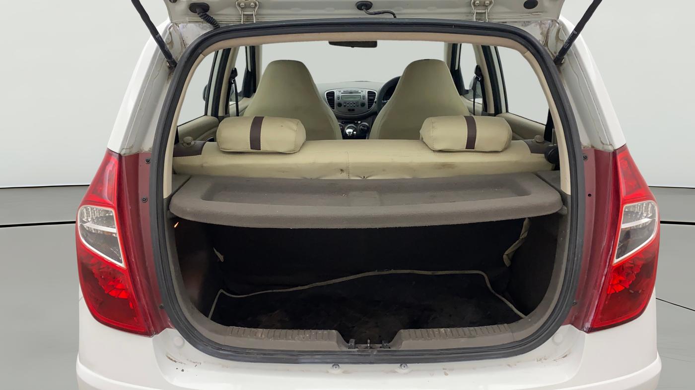 2012 Hyundai i10 SPORTZ 1.2 AT, Petrol, Automatic, 45,212 km, Boot Open Zoomed View