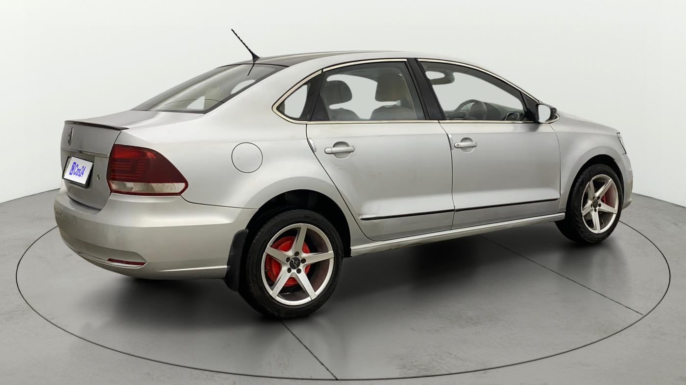 2016 Volkswagen Vento HIGHLINE 1.6 MPI, Petrol, Manual, 98,592 km, Right Back Diagonal