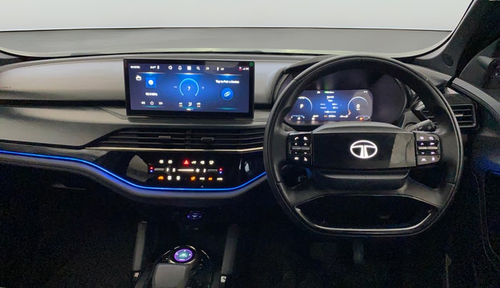 2023 Tata Harrier FEARLESS PLUS DARK EDITION AT, Diesel, Automatic, 42,098 km, Steering Wheel Close Up
