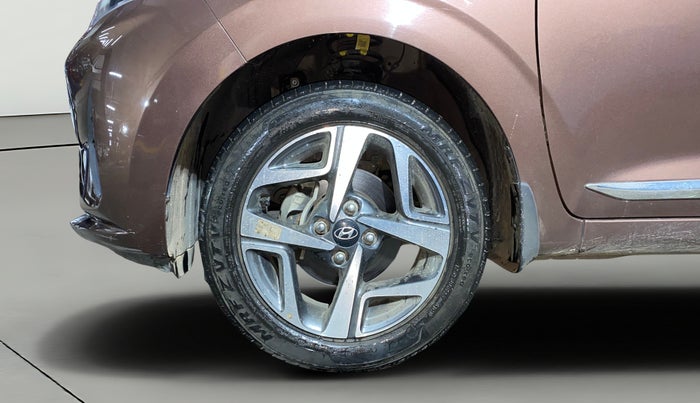 2021 Hyundai AURA SX 1.2, Petrol, Manual, 13,885 km, Left Front Wheel