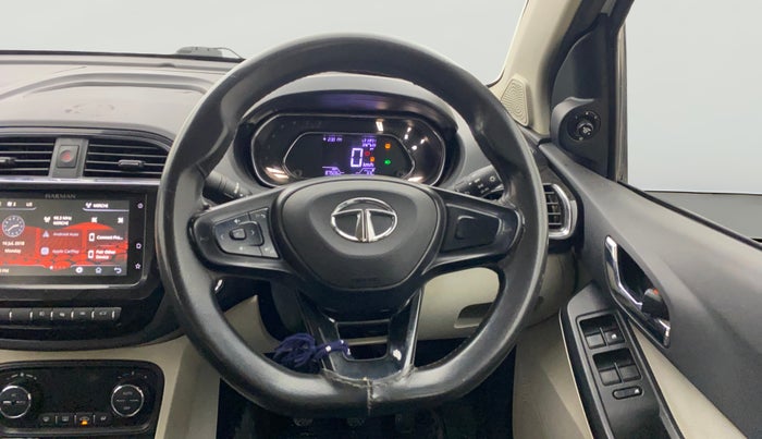 2023 Tata TIGOR XZ PLUS CNG, CNG, Manual, 87,506 km, Steering Wheel Close Up