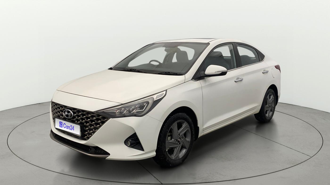 2021 Hyundai Verna SX 1.5 VTVT, Petrol, Manual, 50,946 km, Left Front Diagonal