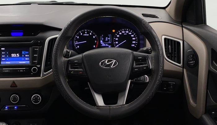 2018 Hyundai Creta E PLUS 1.6 PETROL, Petrol, Manual, 59,353 km, Steering Wheel Close Up