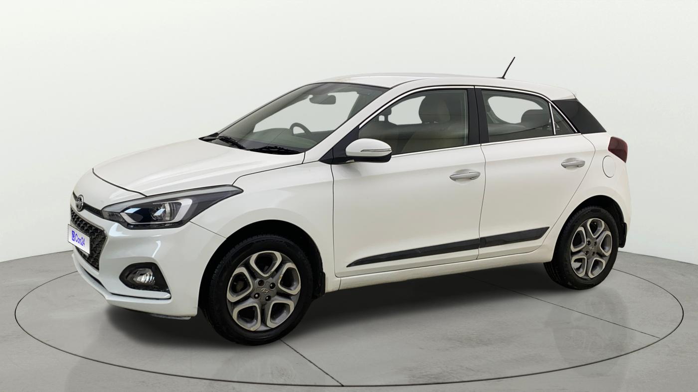 2019 Hyundai Elite i20 ASTA (O) CVT, Petrol, Automatic, 57,340 km, Left Front Diagonal