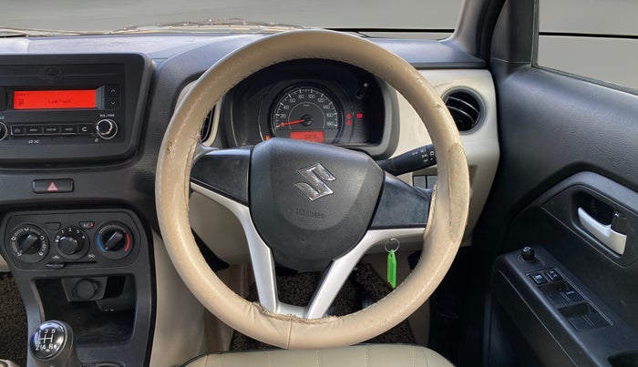 2021 Maruti New Wagon-R VXI 1.0, Petrol, Manual, 56,866 km, Steering Wheel Close Up