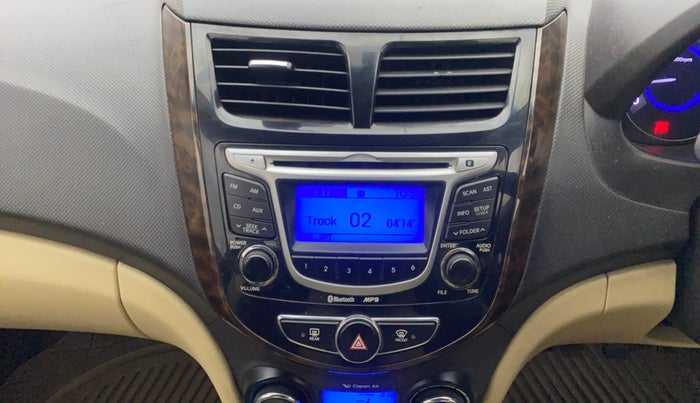 2012 Hyundai Verna FLUIDIC 1.6 VTVT SX, Petrol, Manual, 98,680 km, Air Conditioner