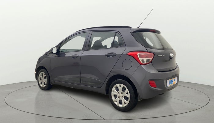 2016 Hyundai Grand i10 SPORTZ 1.2 KAPPA VTVT, Petrol, Manual, 44,611 km, Left Back Diagonal
