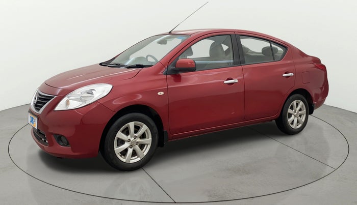 2015 Nissan Sunny XV PETROL, Petrol, Manual, 1,28,681 km, Left Front Diagonal
