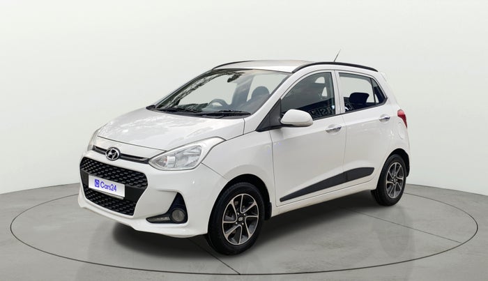 2018 Hyundai Grand i10 ASTA 1.2 KAPPA VTVT, Petrol, Manual, 97,963 km, Left Front Diagonal