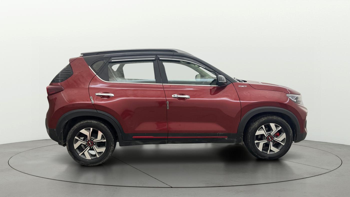 2020 KIA SONET GTX PLUS 1.0 DCT, Petrol, Automatic, 51,502 km, Right Side View