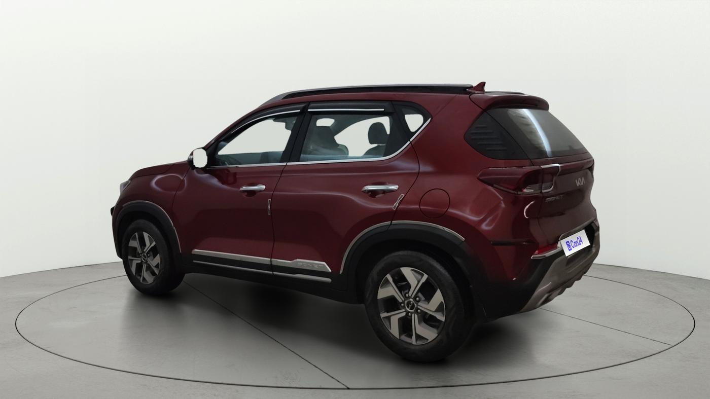 2021 KIA SONET HTX 1.0 IMT, Petrol, Manual, 51,241 km, Left Back Diagonal